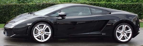 Lamborghini Gallardo LP560-4 Coupe in Nero Noctis