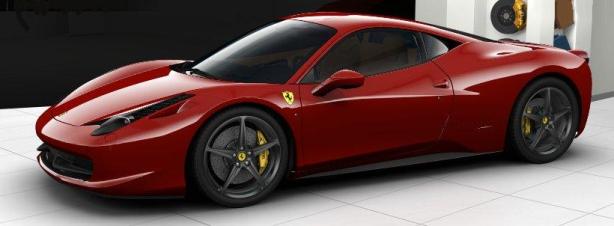 Ferrari 458 in Rosso Corsa Ferrari 458 in Rosso Corsa