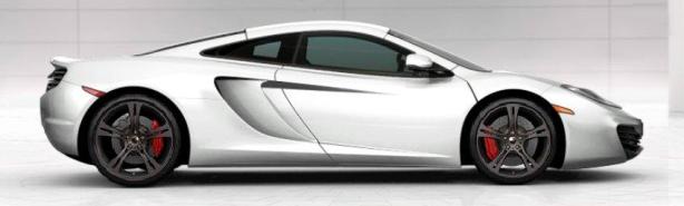 McLaren MP4-12C in White