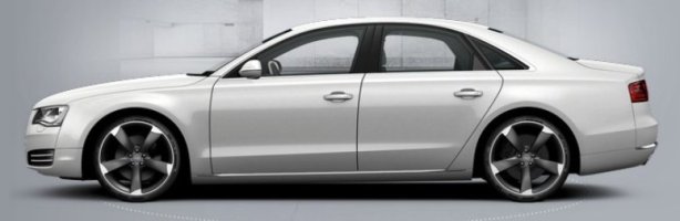 New Audi A8 3.0 Tdi Quattro in Ibis White