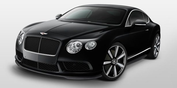 Bentley Continental GT V8 in Onyx Black