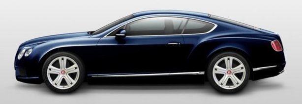 Bentley Continental GT V8 in Dark Sapphire