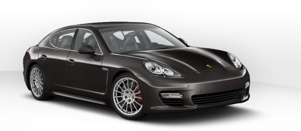 Porsche Panamera Turbo in Carbon Grey