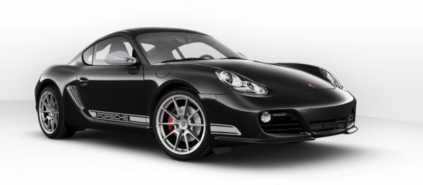 Porsche Cayman R in Basalt Black