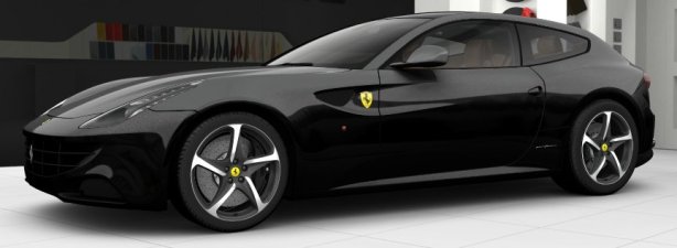 Ferrari FF in Nero Daytona