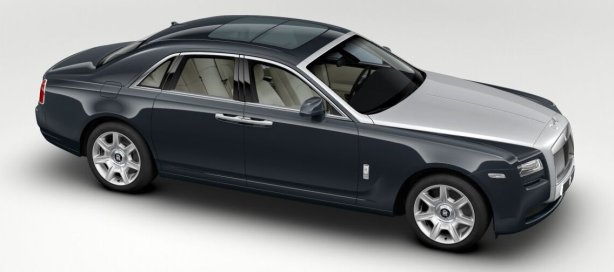 Rolls Royce Ghost in Darkest Tungsten