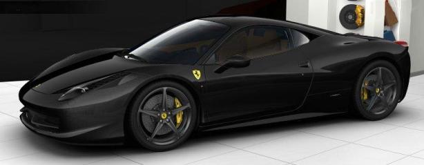 Ferrari 458 Italia in Nero Daytona Ferrari 458 Italia in Nero Daytona