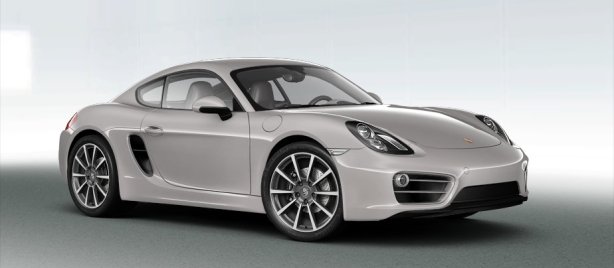 2013 Porsche Cayman in Platinum Silver