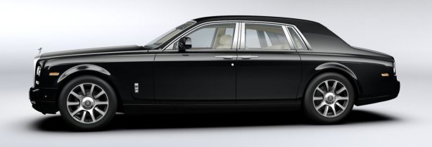 Rolls Royce Phantom II in Diamond Black