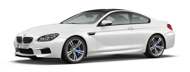 BMW M6 Coupe in Alpine White