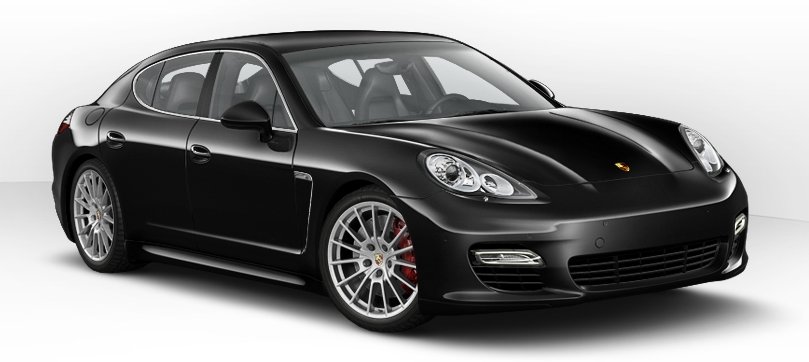 Porsche Panamera Turbo in Basalt Black
