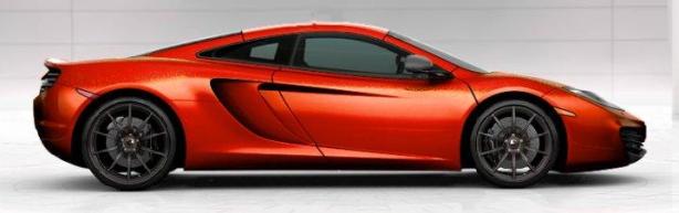 McLaren MP4-12C in Volcano Orange