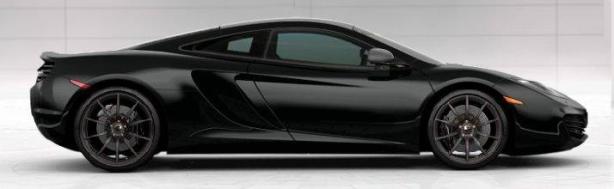 McLaren MP4-12C in Carbon Black
