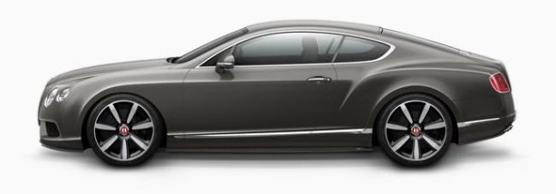 Bentley Continental GTV8 in Granite